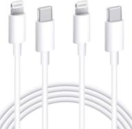 🔌 geonav 2 набора 6.6ft usb c к lightning-кабелю: сертифицировано apple mfi, зарядка 20w pd, синхронизация данных, совместимо с iphone 13/12 pro/11/xs/xr/x 8/ipad/airpods pro логотип