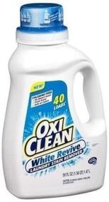 img 3 attached to OxiClean White Revive Liquid Laundry Stain Remover - 40 Loads