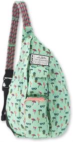 img 1 attached to KAVU Womens Rope Backpack Watching Backpacks