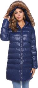 img 1 attached to IClosam Women Winter Anroak Jacket Women's Clothing and Coats, Jackets & Vests