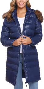 img 2 attached to IClosam Women Winter Anroak Jacket Women's Clothing and Coats, Jackets & Vests