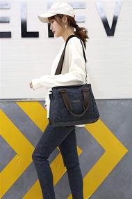 img 3 attached to 👜 Stylish and Practical Crossbody Shoulder Handbags: Women's Messenger Bag with Extra Thick 13CM Size - Handbags & Wallets