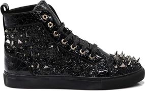 img 3 attached to Enzo Romeo Rhinestone Sneakers Numeric_9_Point_5 Men's Shoes