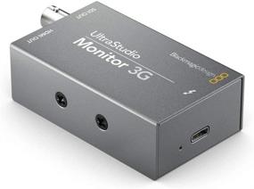 img 1 attached to Enhance Your Workflow with Blackmagic Design 💻 UltraStudio Monitor 3G Playback Device featuring Thunderbolt 3 Connectivity