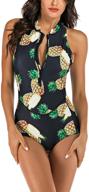 👙 sebowel sleeveless surfing swimwear: women's stylish beach attire logo