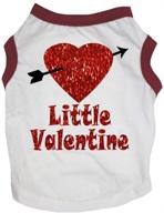 ❤️ valentine's red heart little white puppy dog shirt by petitebella логотип