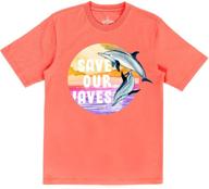 🐬 paradise dolphin caribbean girls' clothing by guy harvey logo