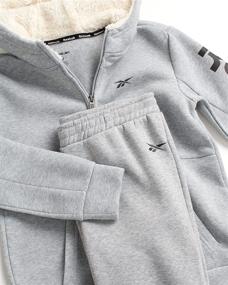 img 3 attached to Reebok Boys Sweatsuit Set Sweatpants Boys' Clothing for Active