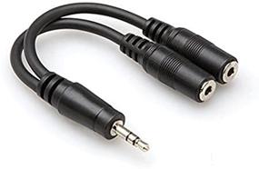 img 2 attached to 🎧 Hosa YMM-232 3.5mm TRS to Dual 3.5mm TRSF Y Cable - The Perfect Audio Splitter