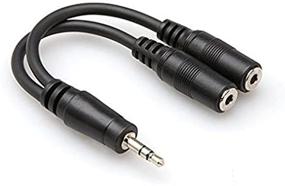 img 1 attached to 🎧 Hosa YMM-232 3.5mm TRS to Dual 3.5mm TRSF Y Cable - The Perfect Audio Splitter