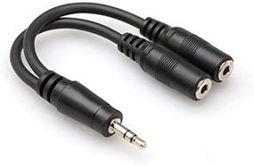 img 3 attached to 🎧 Hosa YMM-232 3.5mm TRS to Dual 3.5mm TRSF Y Cable - The Perfect Audio Splitter