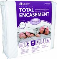 🛏️ enhanced bed bug protection: jt eaton lock-up total encasement mattress cover, full logo
