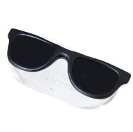 👓 readerest magnetic eyeglass holder: stylish black shades for men & women, 100% made in usa logo