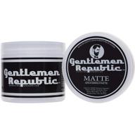 💇 gentlemen republic 4oz matte paste - amplify your styling experience logo