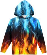 hgvoetty hoodies unisex colorful sweatshirt boys' clothing for fashion hoodies & sweatshirts logo