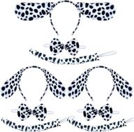 festive coopay christmas 🎄 dalmatian headbands: a stylish holiday decoration logo