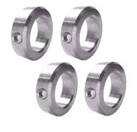 enhanced performance with stainless steel shaft collars screw logo