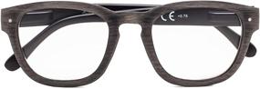 img 3 attached to Eyekepper Vintage Style Spring Hinges Reading Glasses with Professor-Approved Arms