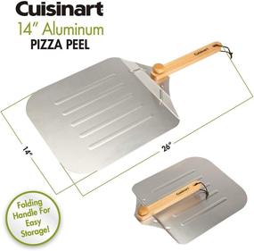 img 2 attached to Aluminum Pizza Peel by Cuisinart CPP-614, 14