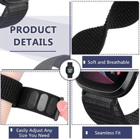 img 3 attached to AVOD Compatible Breathable Replacement Wristband