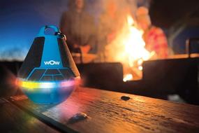 img 3 attached to 🔊 Динамик World of Watersports Wow-Sound - Bluetooth, водонепроницаемый, ударопрочный, плавающий динамик с увеличенным временем работы аккумулятора, светодиодной подсветкой и удобным держателем для кружки.