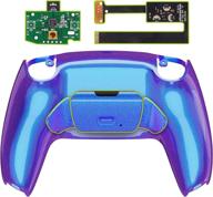 extremerate chameleon purple blue programmable remap kit for ps5 controller bdm-010, upgraded board &amp; redesigned back shell &amp; back button attachment - controller not included логотип