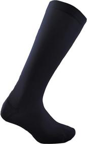 img 4 attached to Sugar Free Sox Super Stretch Compression 🧦 Socks for Big and Tall Individuals, Plus Size