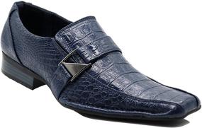 img 4 attached to 🐊 Romeo Santcro Enzo Crocodile Loafers