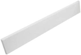 img 4 attached to 🛁 White Swanstone VT00022SS.010 Ellipse Solid Surface 1-Piece Vanity Side Splash, 0.75-in Length x 22-in Height x 3-in Height