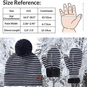 img 2 attached to 🧤 FZ Fantastic Zone Winter Mittens for Girls - Stylish Cold Weather Accessories