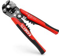 kaiweets 3-in-1 heavy duty automatic wire stripper - self-adjusting wire stripping tool, 10-24 awg wire cutter ideal for electrical cable cutting and crimping логотип