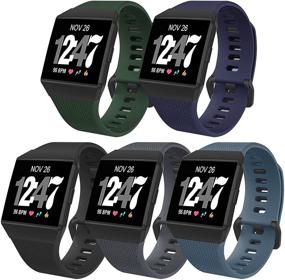 img 4 attached to ESeekGo Compatible Fitbit Ionic Replacement Wellness & Relaxation