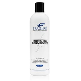 img 4 attached to FRAGFRE Fragrance Free Conditioner 12 oz - Paraben-Free Hypoallergenic Hair Product for Sensitive Skin - Deep Conditioning for Normal, Treated, and Fragile Hair - Vegan & Gluten-Free (1 Pack)