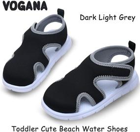 img 2 attached to 👟 Revolutionary Vogana Breathable Sneakers: Quick Dry Adjustable Girls' Shoes