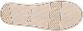 img 1 attached to 👞 Детские мокасины TOMS Alpargata из хлопковой ткани для малышей: стильный комфорт для маленьких ножек