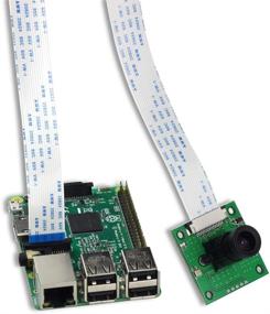 img 1 attached to 📷 Pack of 2 UCTRONICS Raspberry Pi Camera Ribbon Flat Cables - 15pin, 1.0mm Pitch, 200cm (6.56ft)