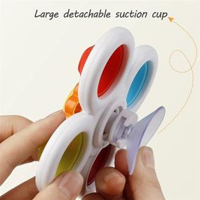 img 2 attached to Outgeek Suction Cup Spinner Toys
