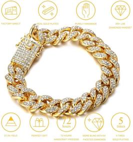 img 2 attached to Halukakah Diamond Bracelet Diamonds Giftbox