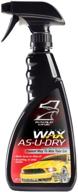 🦅 eagle 1 auto wax as-u-dry detailer: unbeatable liquid shine in a single application logo