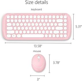 img 3 attached to LuJtnzdz Wireless Keyboard Dropout Free Connection