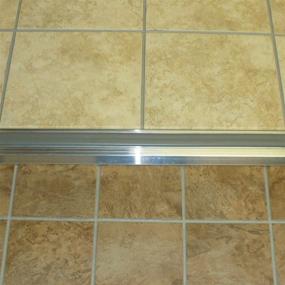 img 2 attached to 🏢 M-D Building Products 8664 Adjustable Aluminum Threshold with Vinyl Seal - 36-Inch