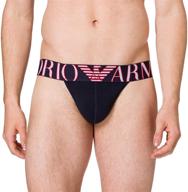 emporio armani megalogo jockstrap black logo