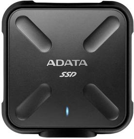 img 4 attached to 💧 ADATA SD700 3D NAND 1TB Rugged Waterproof/Dustproof/Shockproof External Solid State Drive - Black (ASD700-1TU3-CBK)