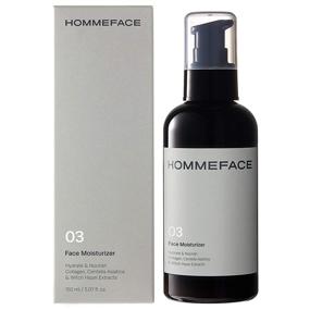 img 4 attached to 🧴 HOMMEFACE Men's Daily Face Moisturizer: Hydrating & Nourishing Lotion, 5.07 fl. oz.