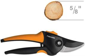 img 3 attached to 🌿 Fiskars 79436997J Softgrip Bypass Pruner - Black/Orange with Enhanced Efficiency