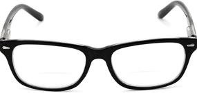 img 3 attached to Manhattan Bifocal Reading Rectangle Eyeglasses