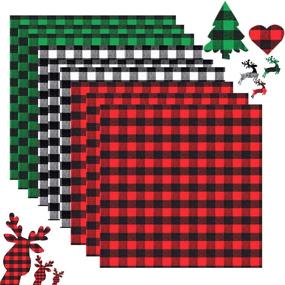 img 4 attached to Transfer Vinyl，12 Christmas Polyester White Black