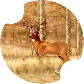 img 1 attached to Thirstystone Whitetail Holder Coaster 2 Pack
