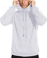 lecgee men's sweatshirt with drawstring pullover hoodies – ideal active clothing option logo