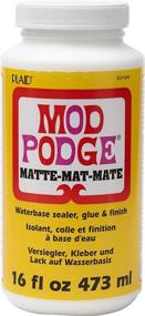 img 4 attached to 🎨 16 oz Mod Podge CS11302 Water-Based Sealer, Glue and Finish - Matte, 16 Fl Oz